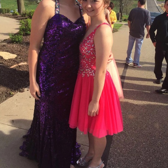 Pink prom dress - Picture 2 of 3